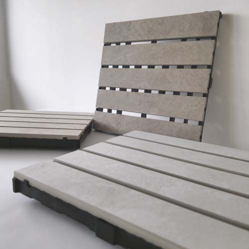 still life di griglie sottili slim 7mm per piscine a sfioro