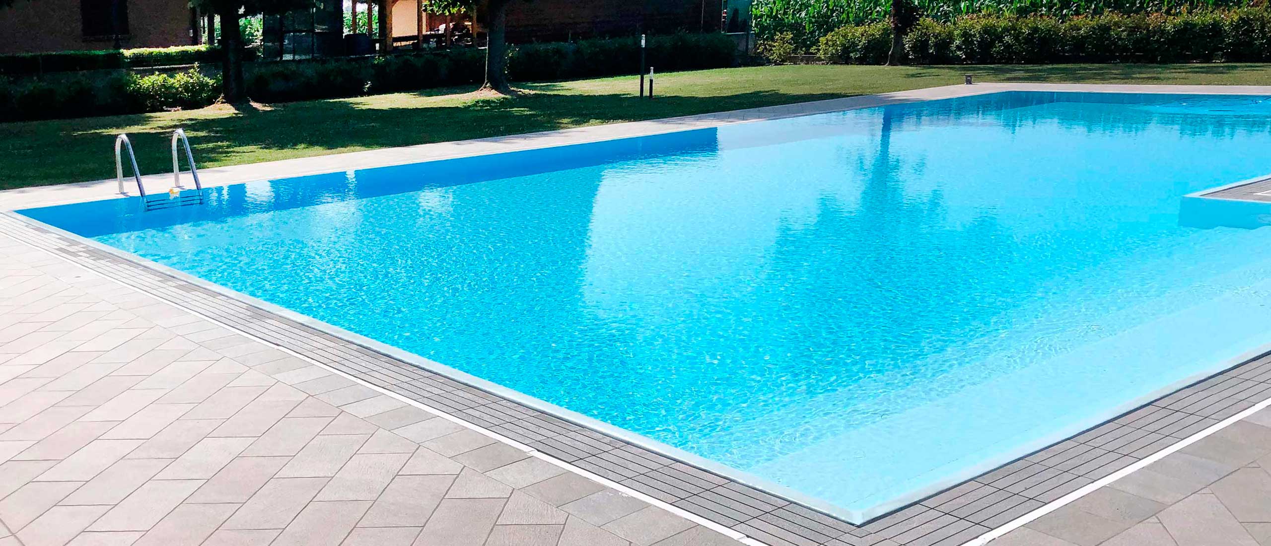 Stone effect pool flooring - Felix